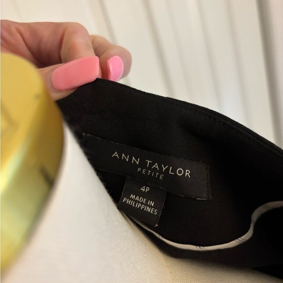 Ann Taylor tailored double lapel Black Jacket 4p NWOT - Picture 5 of 8
